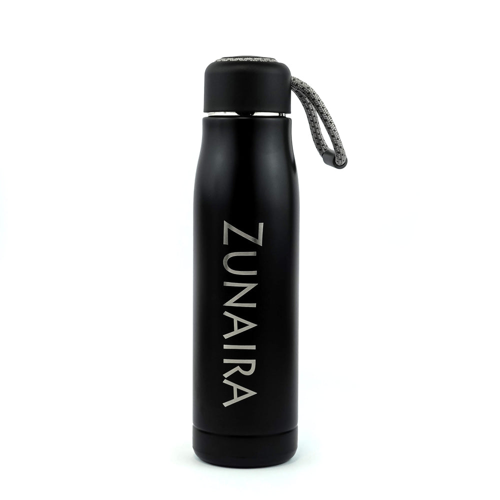Rope Strip Metallic Water Bottle