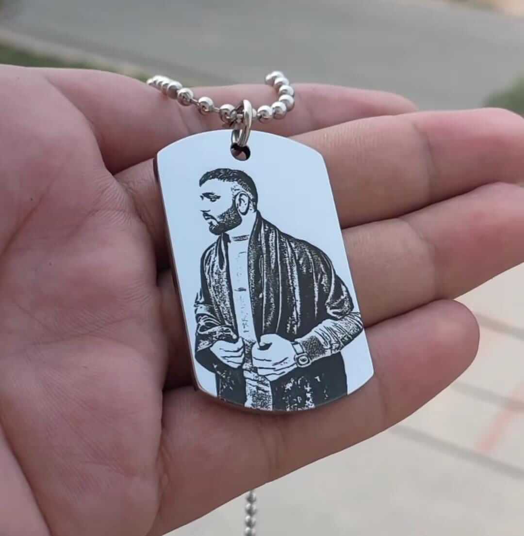 Picture Engraved Locket